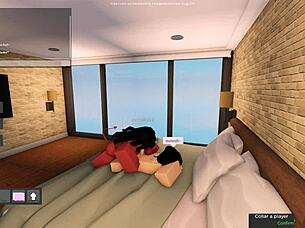 Roblox meru the succubus riding cowgirl blowjob