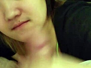 My asian gf sucking my dick 😍