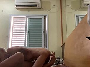 couple intensely fucks in front and back positions part eight