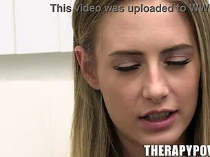 Kyler Quinn's imagination turns to reality with Calvin Hardy's POV BLOWJOB.