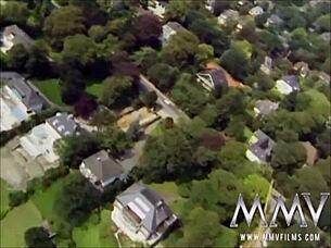 sexy blonde milf fucks monster cock in kitchen and cums