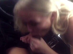 Natalia Queen Sucks Monster Cock At Car Wash