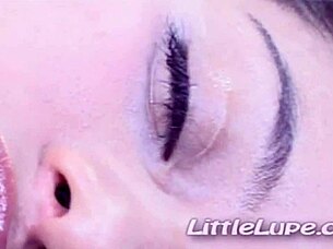 Little Lupe Teases With Solo Masturbation Session