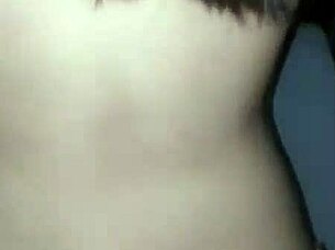 Intense doggystyle fucking with big bent over ass and loud moans