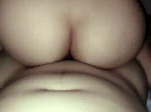 Intense doggystyle fucking with big bent over ass and loud moans