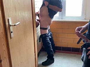 German milf fuck box at truckstop cumshots.