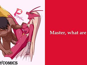 I give you jerk off instructions, but I messed up the timing