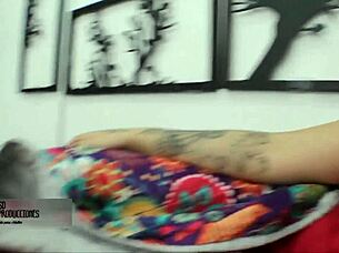 Latina stepsister Melanie Caceres swallows cum after fucking!