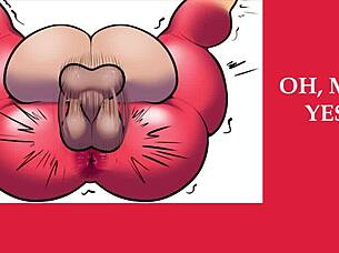 I give you jerk off instructions, but I messed up the timing