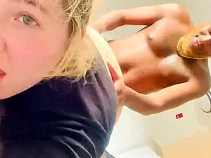 Does daddy's creampie in my fat ass turn you on while he stares into my blue eyes?