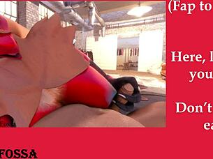 I give you jerk off instructions, but I messed up the timing