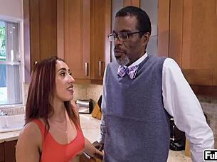 Is Kira Perez Impressed By This Monster Cock? Petite Latina Rides It Hard In Missionary!