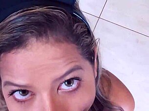 The maid decided to give me her tight little ass