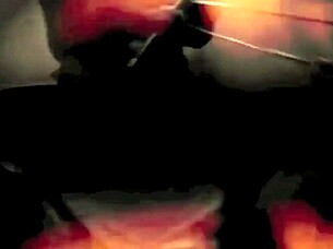 vintage london bondage in swinging sixties shadows with rope and pussy play