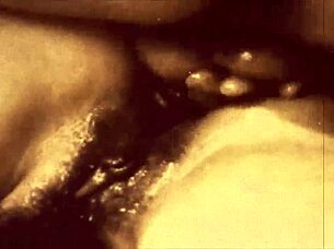 vintage london bondage in swinging sixties shadows with rope and pussy play