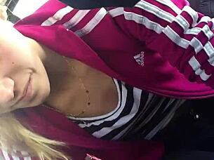 Amateur couple delivers a sloppy wet blowjob session