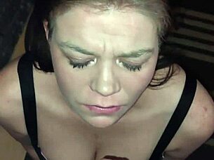 Intense Blowjob Leading To A Massive Facial Cumshot! So Raw And Exciting!