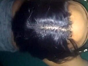 Mixed young 18+ slut sucking dick