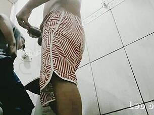 fucking trans guy in bar bathroom - cauã gabriel 😏
