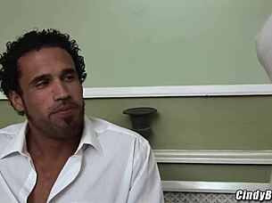 Hot besties discover baking fun with cock sucking and fucking.