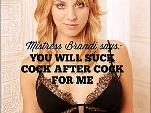 Gay Man Submits To Intense Oral With Mistress Brandi