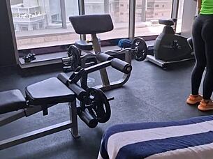 Picked up this stranger at the hotel gym for a casual chat