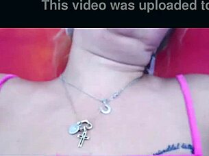 vicky's sucking that cock while getting fucked hard by the milf