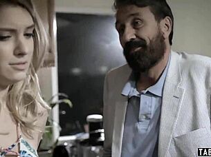 teen crushes on favorite in kitchen