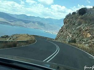 Exploring Greece with a Blonde Teen