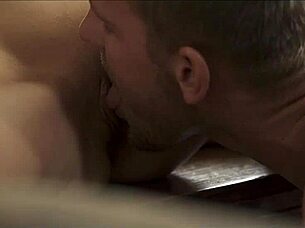 Arian's sensual kisses ignite intense cunilingus and cumshot