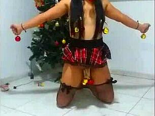 Amateur Slave In Bondage Choking And Gagging While Sucking In Humiliation