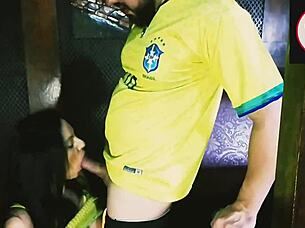 Leo Skol Pounds Hot Brunette Latina Milf In Brothel After Brazil Game