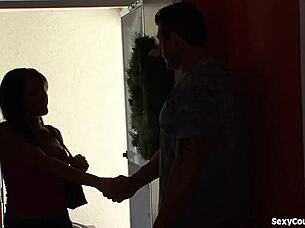 Wow, that hot cougar getting licked and fucked by a monster cock! 😍