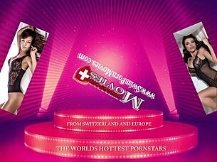 mia evans, this horny german babe, gives a deepthroat blowjob and gets a facial in retro pov