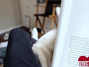 Cute blonde saying fuck my cummy pussy at audition