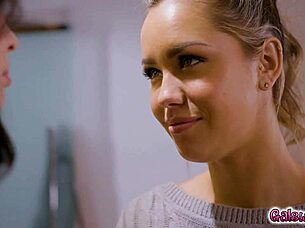 Alina Lopez And Her Comforting Kisses Leads To More Sensual Rimming And Pussy Tribbing!