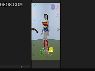 diana explores sexy anal beyond beta 😏