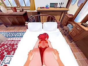 i fucked pyra in pov and creampied her missionary