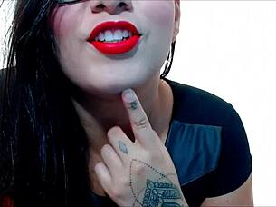 He ate her deliciously on Valentine's Day with guided jerk off instructions.