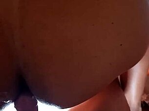 in this amateur video, a teen gets her ass fucked by marquinha in hardcore anal action