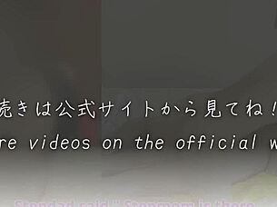 close couple's intimate moment: she climaxes after his orgasm in homemade sex