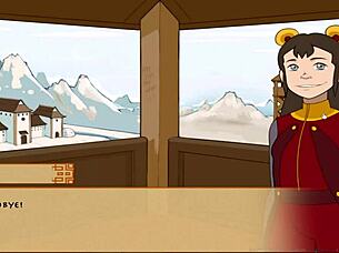 4 Elements Trainer Book 4 Love Part 7 - Busty Lesbian Blowjob