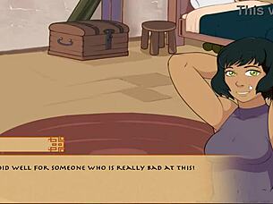 4 Elements Trainer Book 4 Love Part 7 - Busty Lesbian Blowjob