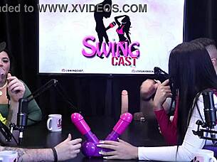 She showed her beautiful breasts after husband lost jerk-off game