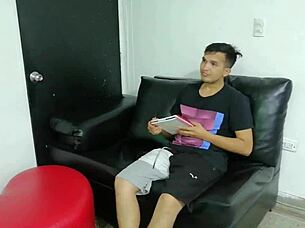 Colombian Amateur Squirts Pussy for Professor