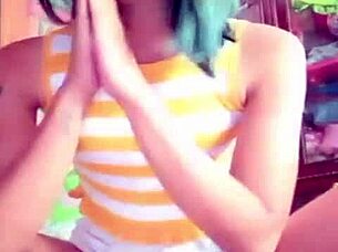 bigo live horny asian cameltoe pussy show