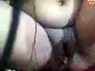 Indian wife chatting during anal massage