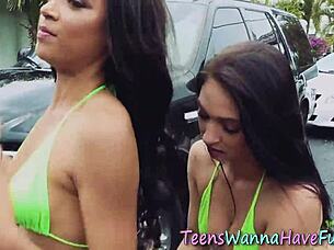 Oh Yeah, Teen Amateurs Getting Plowed Hard!