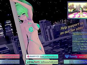 maki zenin getting that pov doggystyle in the pool