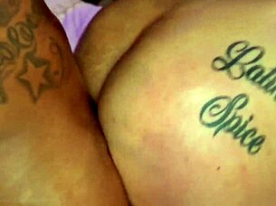 jeyla spice and dante diggz share a casual moment together